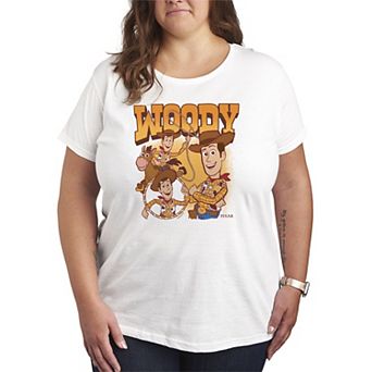 Plus Size Disney / Pixar's Toy Story Woody Bootleg Graphic Tee
