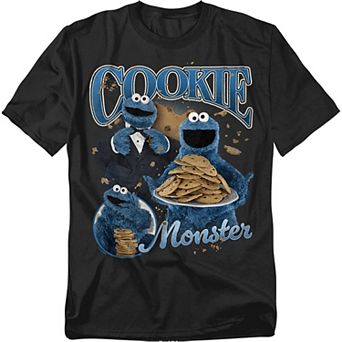 Big & Tall Sesame Street Cookie Monster Tee
