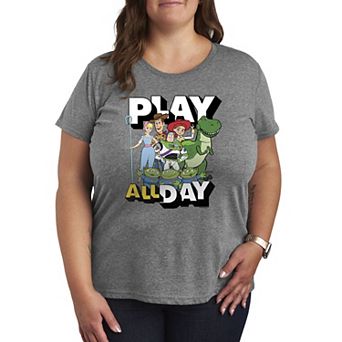 Plus Size Disney / Pixar's Toy Story Play All Day Graphic Tee