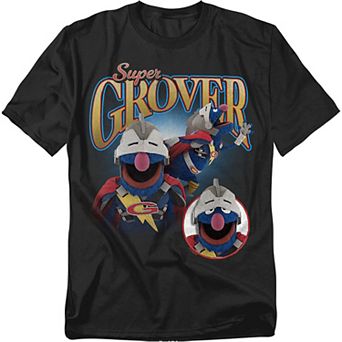 Big & Tall Sesame Street Super Grover Tee