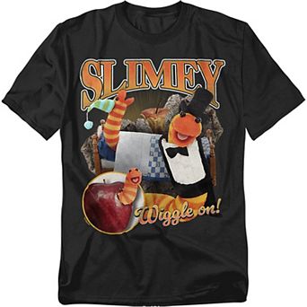 Big & Tall Sesame Street Slimey Bootleg Style Tee