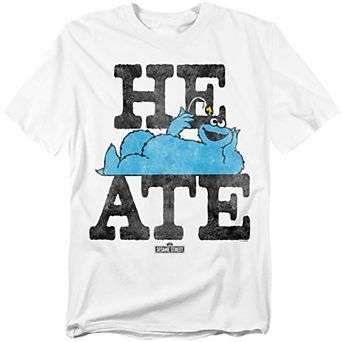 Big & Tall Sesame Street Lie Down He Ate Tee