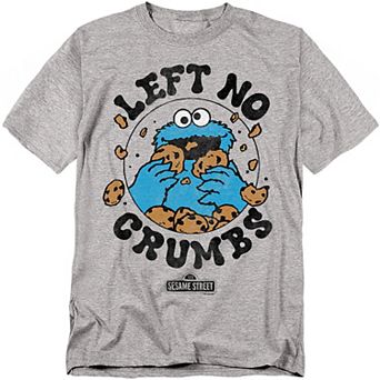 Big & Tall Sesame Street Cookie He Ate Circle Tee