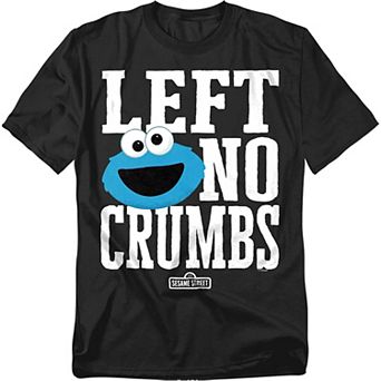 Big & Tall Sesame Street Cookie Ate No Crumbs Tee