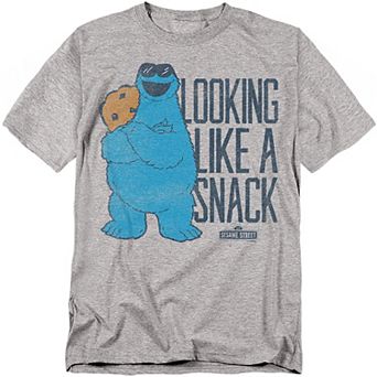 Big & Tall Sesame Street Cookie Monster Glasses Tee
