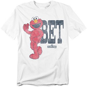 Big & Tall Sesame Street Elmo Standing Bet Tee