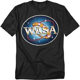 Big & Tall Sesame Street Worm WASA Graphic Tee