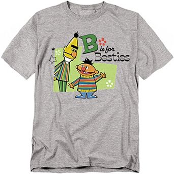 Big & Tall Sesame Street Bert & Ernie Graphic Tee