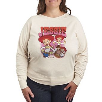 Plus Size Disney / Pixar's Toy Story Jessie Bootleg French Terry Long Sleeve Tee