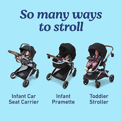 Graco® Modes Nest 3-in-1 Travel System with SnugRide Turn & Slide