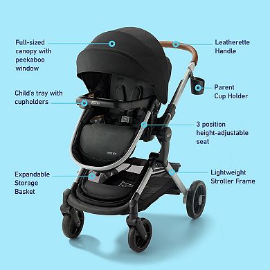 Graco® Modes Nest 3-in-1 Travel System with SnugRide Turn & Slide