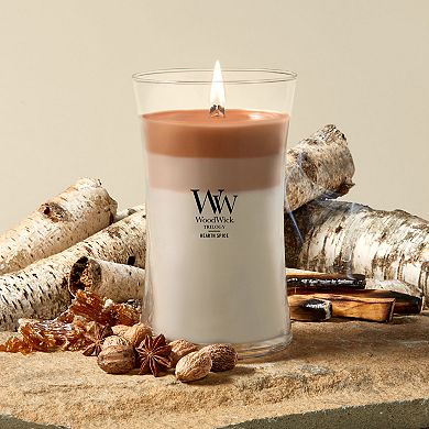WoodWick Hearth Spice Trio Large Hourglass Candle