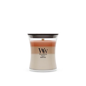WoodWick Hearth Spice Medium Hourglass Candle