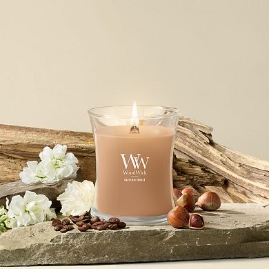 WoodWick Hazelnut Roast Medium Hourglass Candle