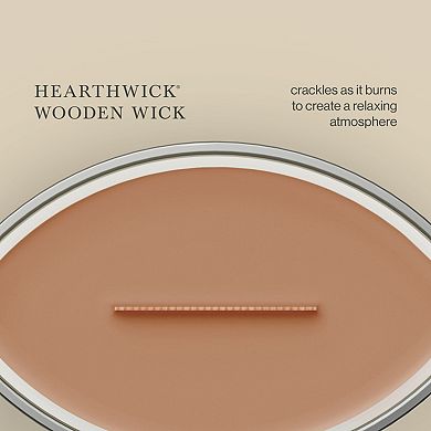 WoodWick Hazelnut Roast 10-oz. Ellipse Candle