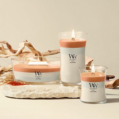 WoodWick Vanilla Embers Trio 10-oz. Ellipse Candle