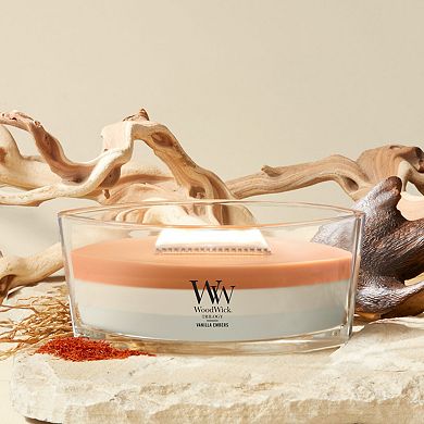 WoodWick Vanilla Embers Trio 10-oz. Ellipse Candle