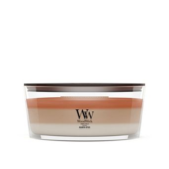WoodWick Hearth Spice Trio 10-oz. Ellipse Candle