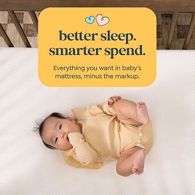 DaVinci Comfort Crib Mattress with Removable Waterproof Knit Cover
