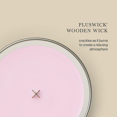 WoodWick Cherry Blossom & Vanilla 9.7-oz. Medium Hourglass Candle Jar