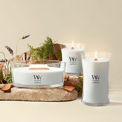 WoodWick Lavender & Cedar 21.5-oz. Large Hourglass Candle Jar
