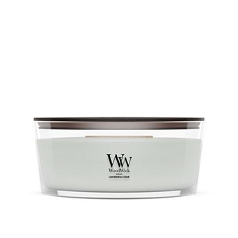 WoodWick Lavender & Cedar 16-oz. Ellipse Candle Jar