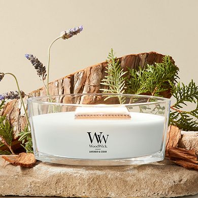 WoodWick Lavender & Cedar 16-oz. Ellipse Candle Jar
