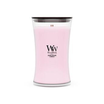 WoodWick Cherry Blossom & Vanilla 21.5-oz. Large Hourglass Candle Jar
