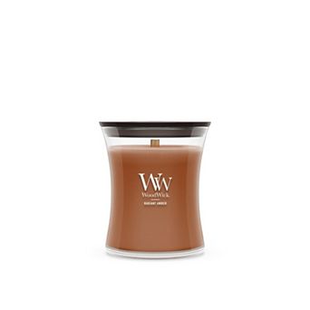 WoodWick Radiant Amber 9.7-oz. Medium Hourglass Candle Jar