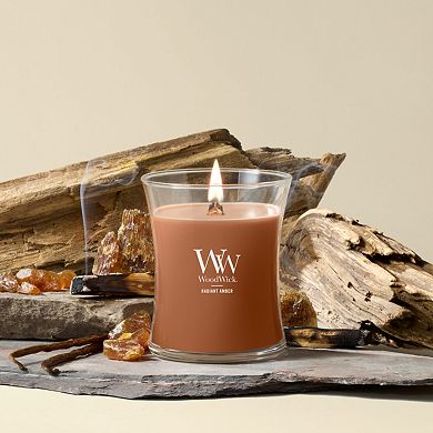 WoodWick Radiant Amber 9.7-oz. Medium Hourglass Candle Jar