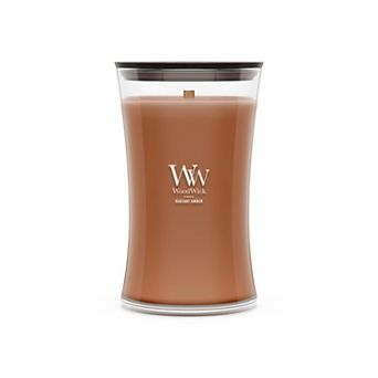 WoodWick Radiant Amber 21.5-oz. Large Hourglass Candle Jar