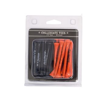 Illinois Fighting Illini 50 Golf Tee Pack