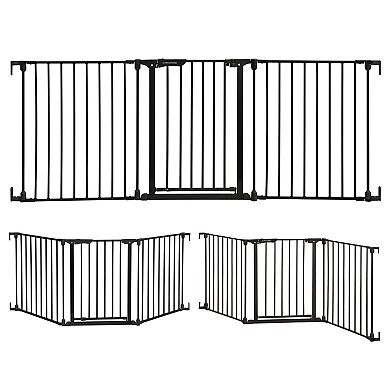 Dreambaby Discovery Extra Wide 76.5-inch 3-Panel Walk-Through Baby Gate