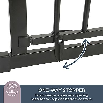 Dreambaby Discovery Extra Wide 76.5-inch 3-Panel Walk-Through Baby Gate