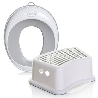 Dreambaby Toilet Training Seat & Non-Slip Step Stool Combo