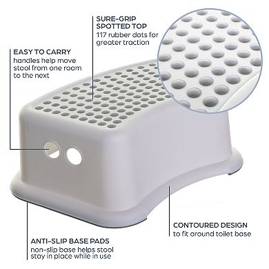 Dreambaby Toilet Training Seat & Non-Slip Step Stool Combo