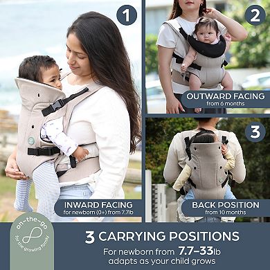 Dreambaby Journey Baby Carrier with 3 Carrying Positions