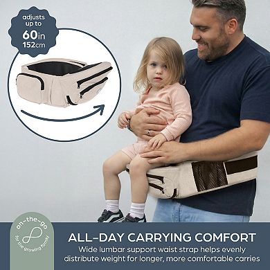 Dreambaby Up & Go Hip Seat Baby Carrier