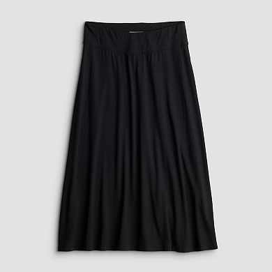 Women's Croft & Barrow® Knit Midi Skirt