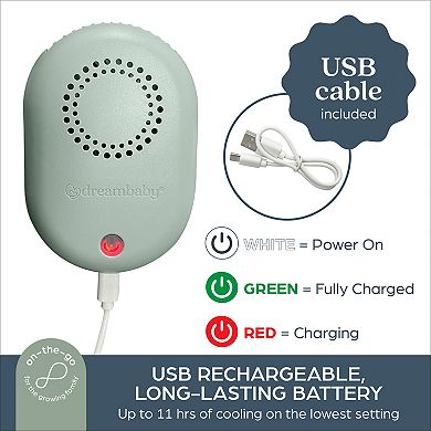 Dreambaby Breeze To Go USB Rechargeable Bladeless Baby Fan