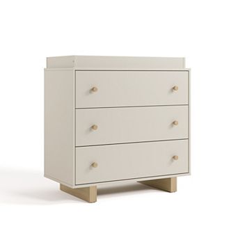 Storkcraft Texas 3-Drawer Chest Dresser with Removable Changing Topper