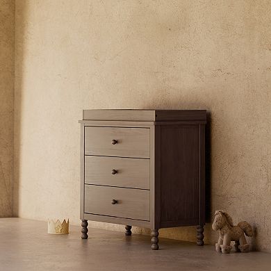 Storkcraft Rio 3-Drawer Chest Dresser with Removable Changing Topper