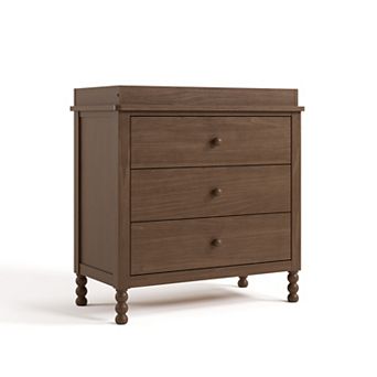 Storkcraft Rio 3-Drawer Chest Dresser with Removable Changing Topper