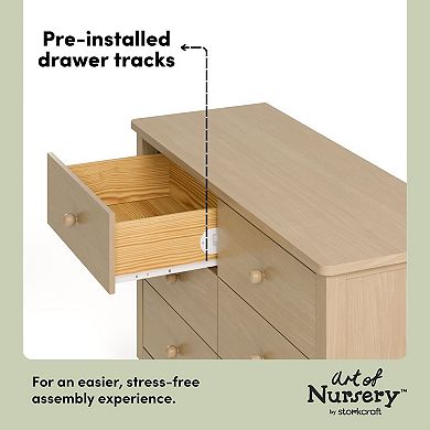 Storkcraft Rio 6-Drawer Dresser