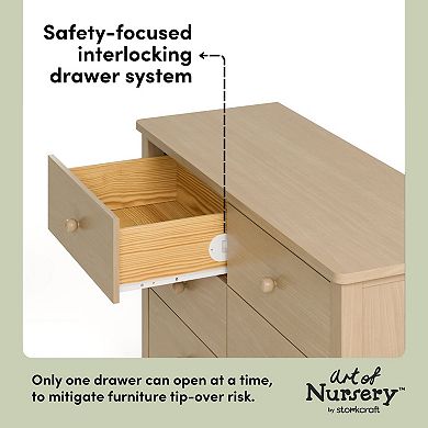 Storkcraft Rio 6-Drawer Dresser