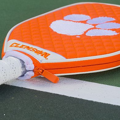 Clemson Tigers Quilted Pickleball Cover