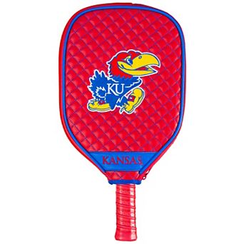 Kansas Jayhawks Quilted Pickleball Cover