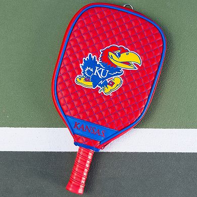 Kansas Jayhawks Quilted Pickleball Cover