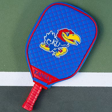 Kansas Jayhawks Quilted Pickleball Cover