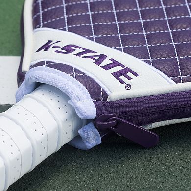 Kansas State Wildcats Quilted Pickleball Cover